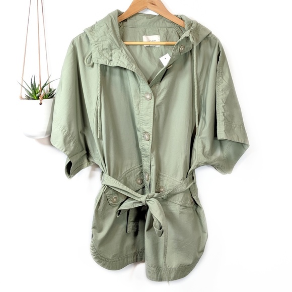 • loft • lightweight hooded poncho jacket - Picture 5 of 8